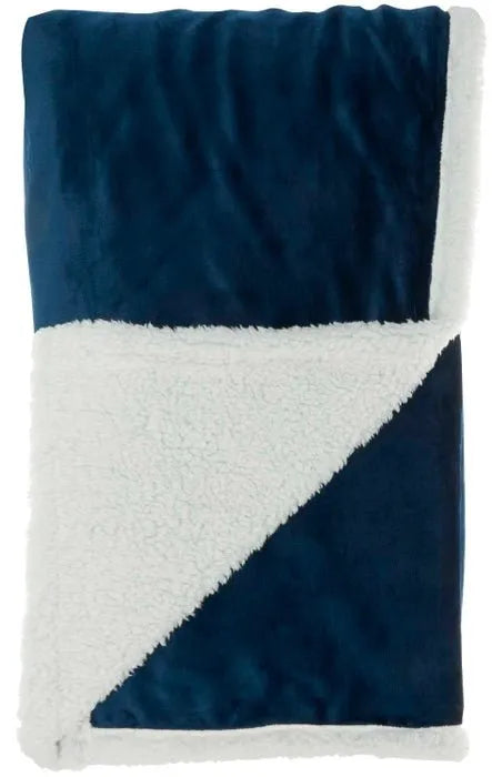 Throw Blankets SN102 Navy Throw Blanket - Baconco