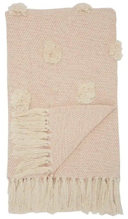 Throw SH019 Blush Throw Blanket - Baconco