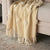 Throw SH019 Mustard Throw Blanket - Baconco