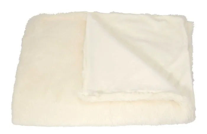 Throw SZ302 Ivory Throw Blanket - Baconco