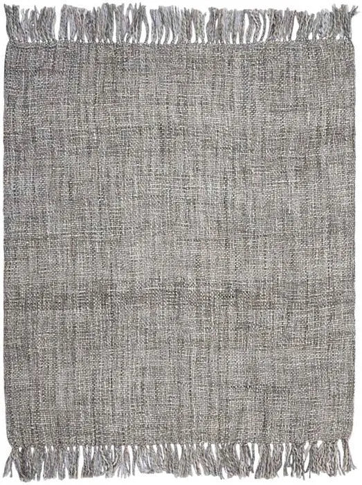 Throw T1123 Grey Throw Blanket - Baconco