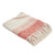 Throws Lr80186 Red/White Throw Blanket - Baconco