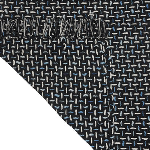 Throws Lr80190 Black/Blue Throw Blanket - Baconco