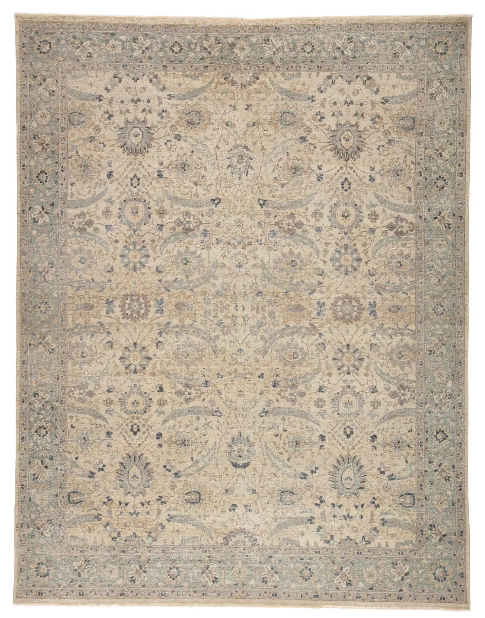 Tierzah Trz01 Merey Gray/Beige Rug - Baconco