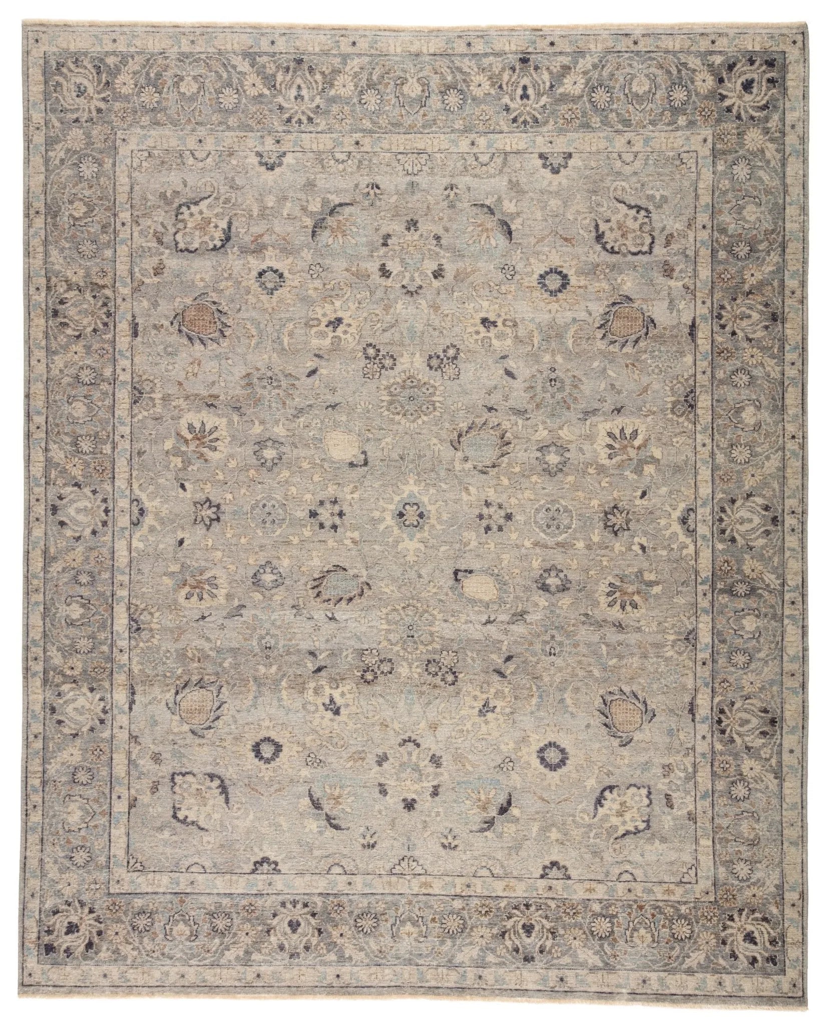 Tierzah Trz03 Sahlest Gray/Beige Rug - Baconco