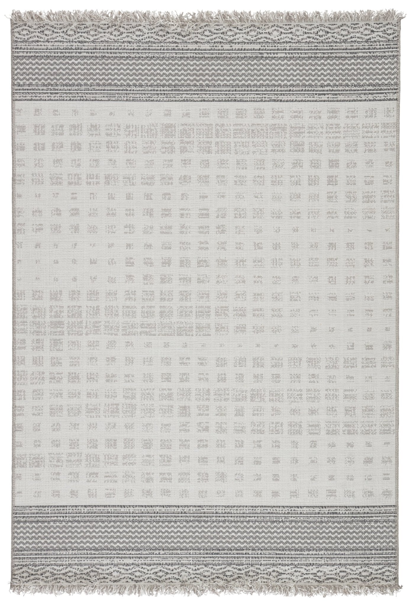 Tikal Tkl05 Marion Gray/Light Gray Rug - Baconco