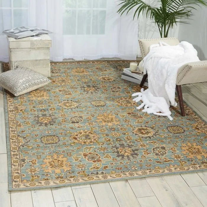 Timeless TML19 Light Blue Rug - Baconco