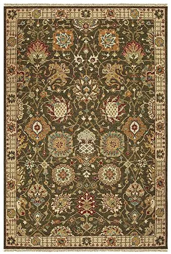 Tommy Bahama Angora 12304 Brown Ivory Rug - Baconco