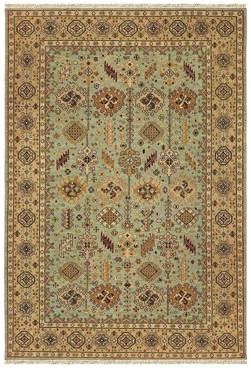 Tommy Bahama Angora 12305 Blue Ivory Rug - Baconco