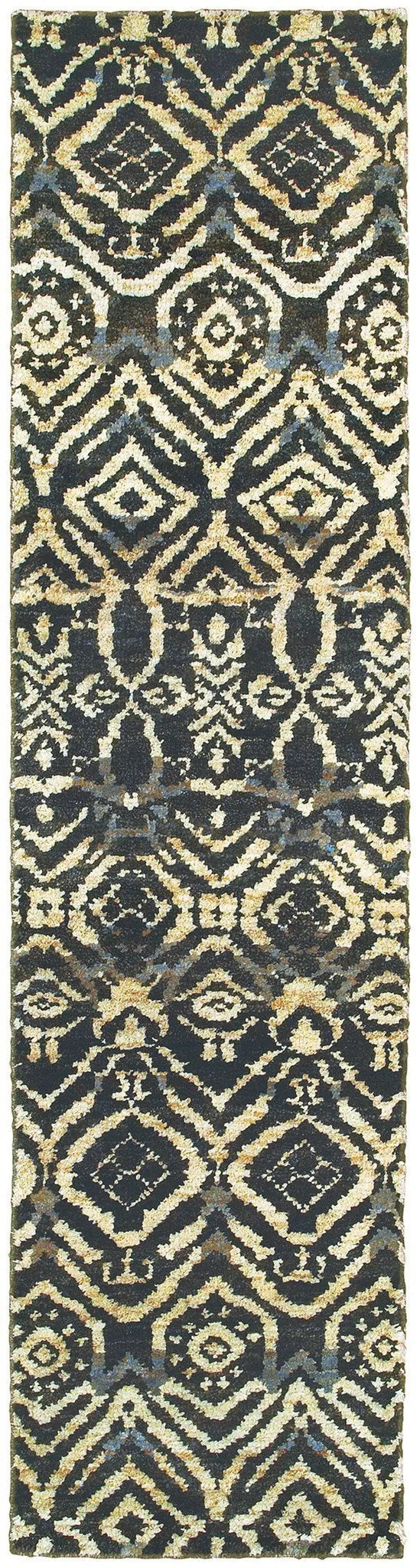 Tommy Bahama Ansley 50904 Black / Beige Rug - Baconco