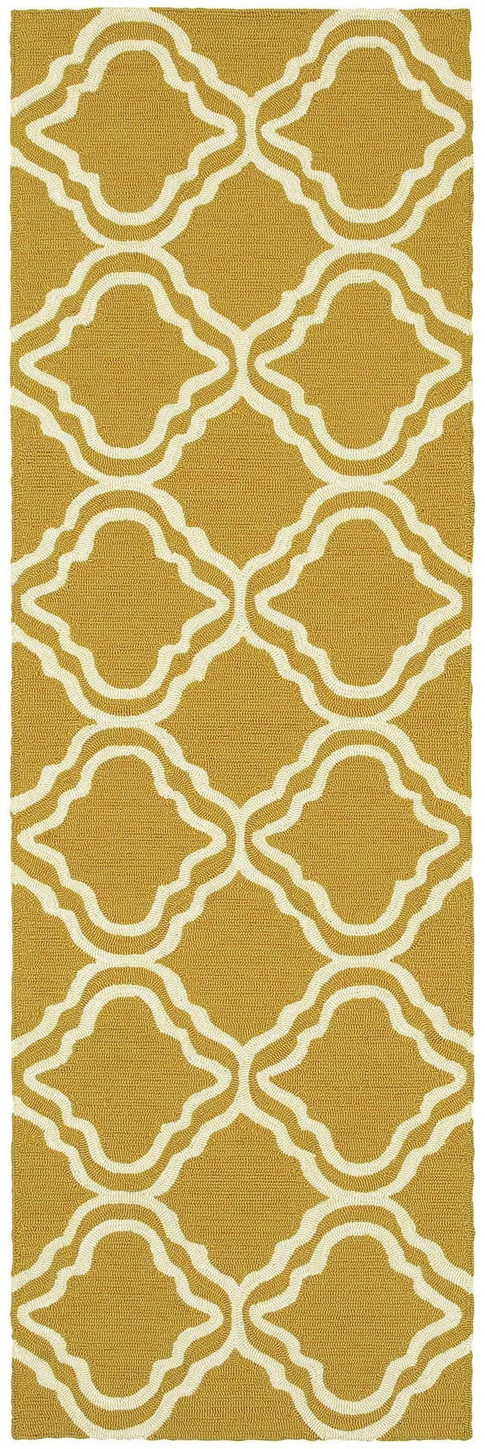 Tommy Bahama Atrium 51112 Gold / Ivory Rug - Baconco