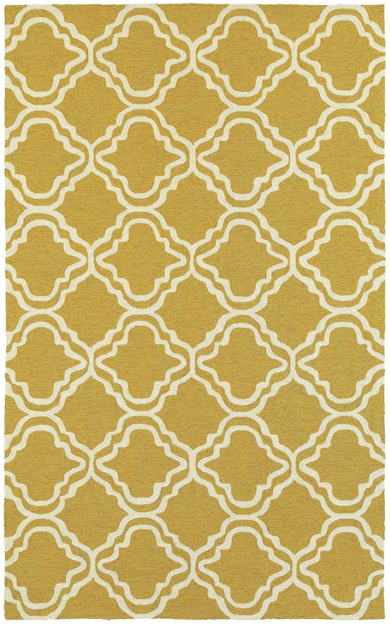 Tommy Bahama Atrium 51112 Gold / Ivory Rug - Baconco