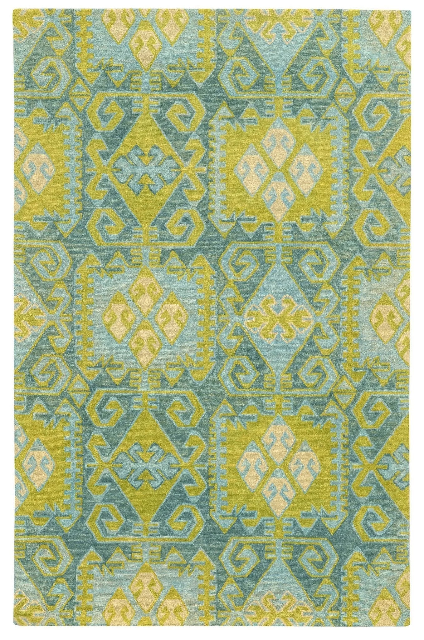 Tommy Bahama Jamison 53304 Blue / Green Rug - Baconco