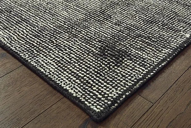 Tommy Bahama Lucent 45904 Charcoal Black Rug - Baconco