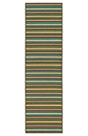 Tommy Bahama Seaside 1307D Brown Multi Rug - Baconco