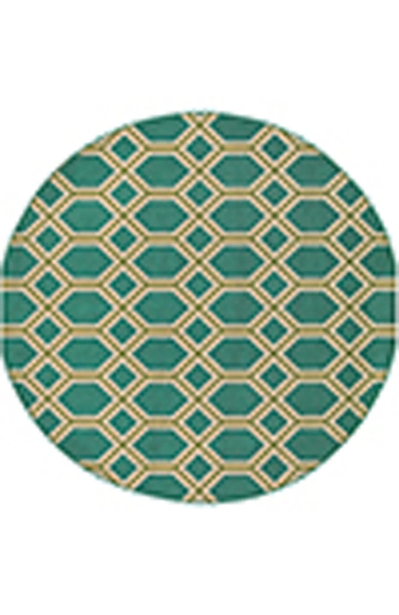 Tommy Bahama Seaside 6660L Teal Green Rug - Baconco