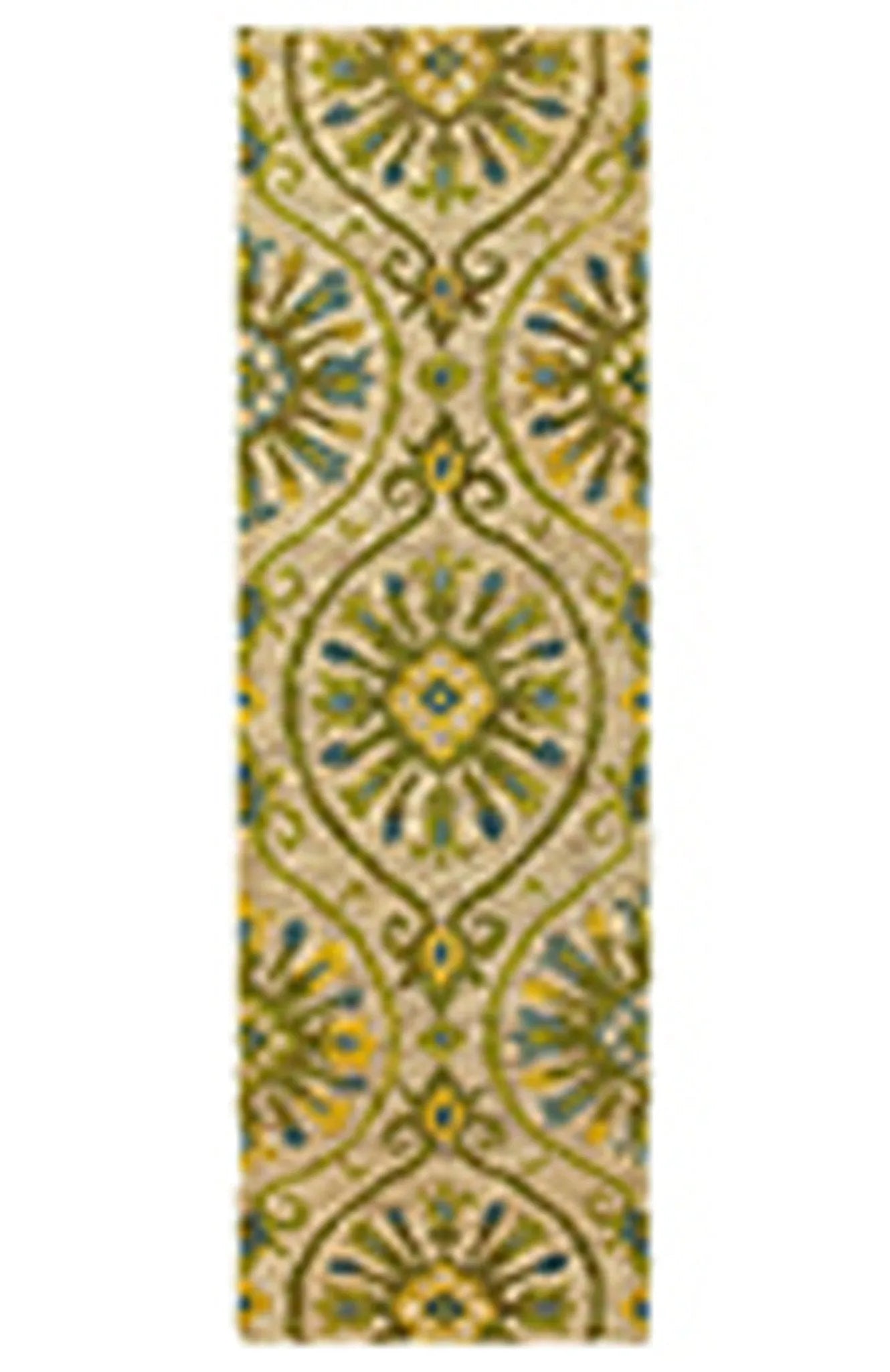 Tommy Bahama Valencia 57701 Beige / Green Rug - Baconco