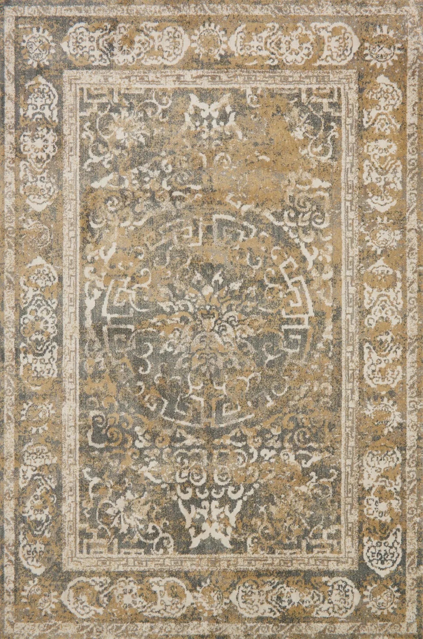 Torrance TC 10 Beige / Grey Rug - Baconco