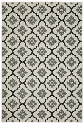 Torrey 5562E Beige/Black Rug - Baconco