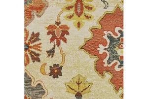 Toscana 9570A Ivory Orange Rug - Baconco