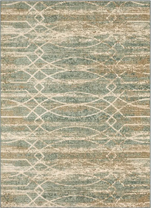 Touchstone Debonair by Virginia Langley Jadeite 91233 50097 Rug - Baconco