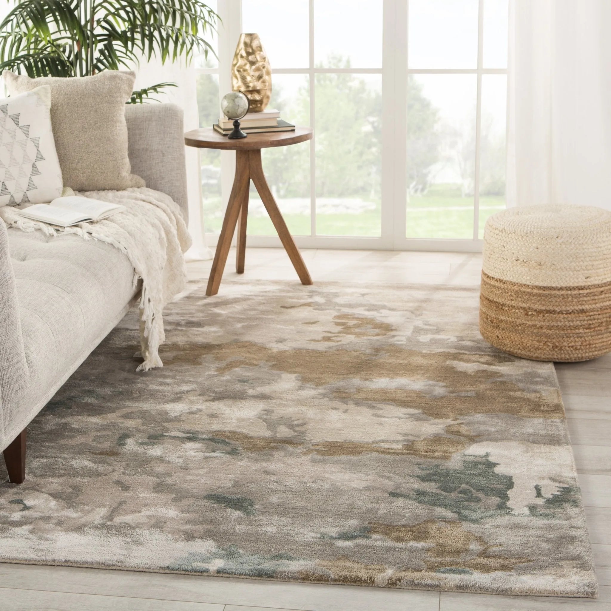 Transcend Trd05 Glacier Light Gray/Taupe Rug - Baconco