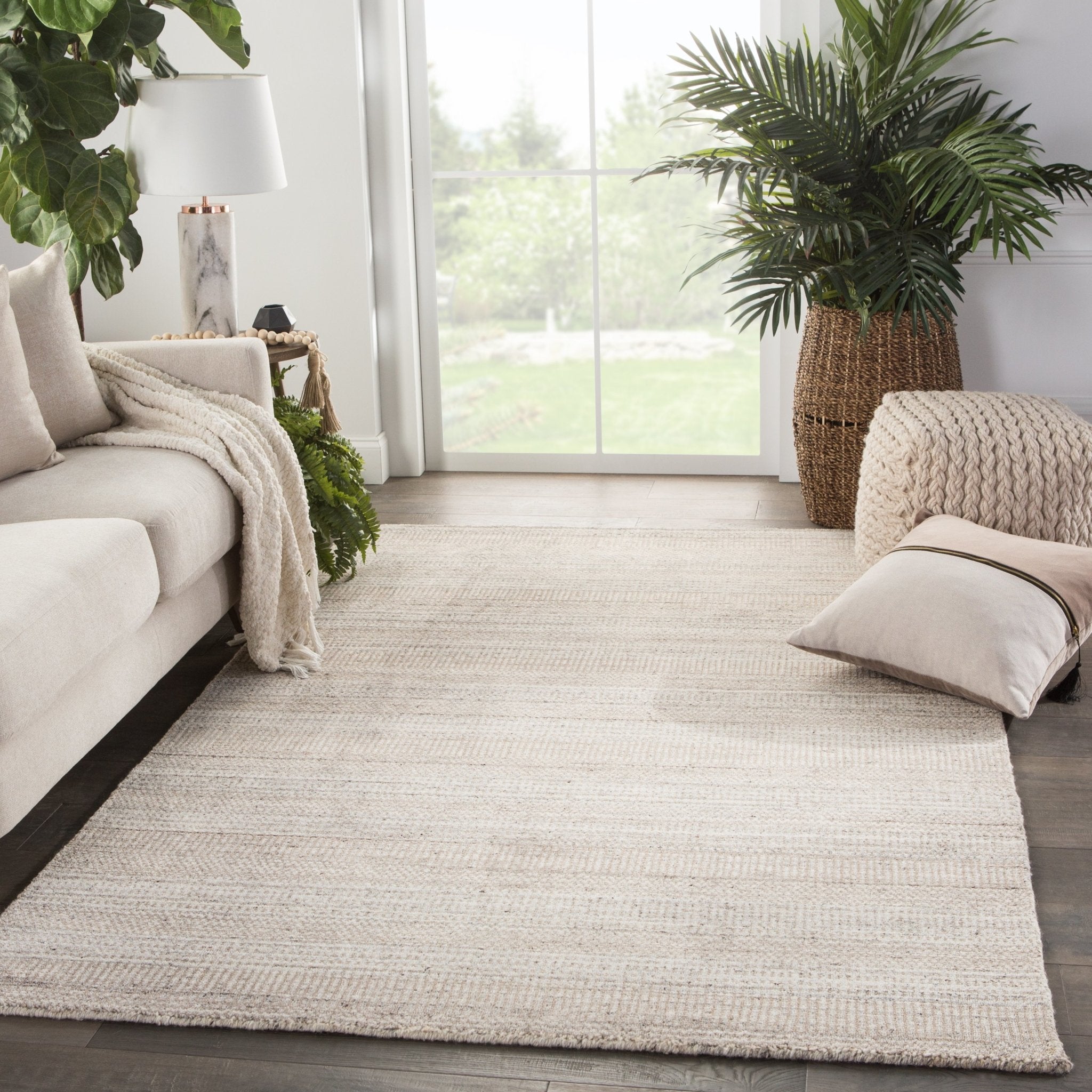 Trendier TEI04 Minuit Gray/Tan Rug - Baconco