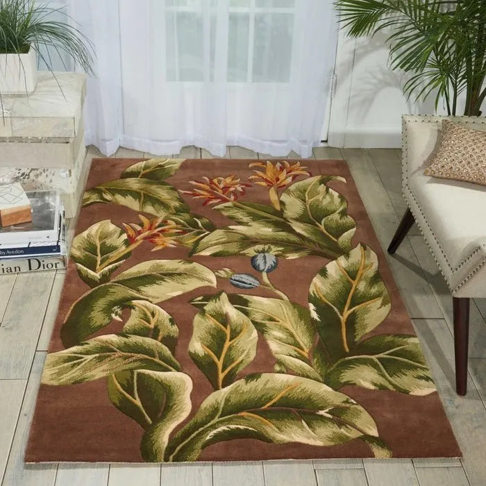 Tropics TS02 Khaki Rug - Baconco