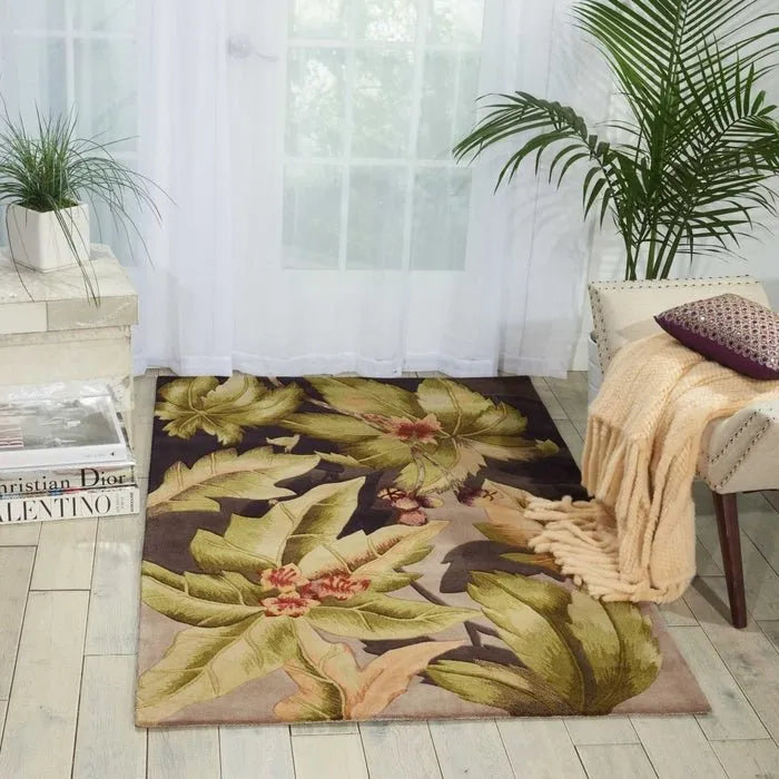 Tropics TS03 Plum Rug - Baconco