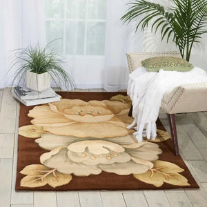 Tropics TS09 Brown Rug - Baconco