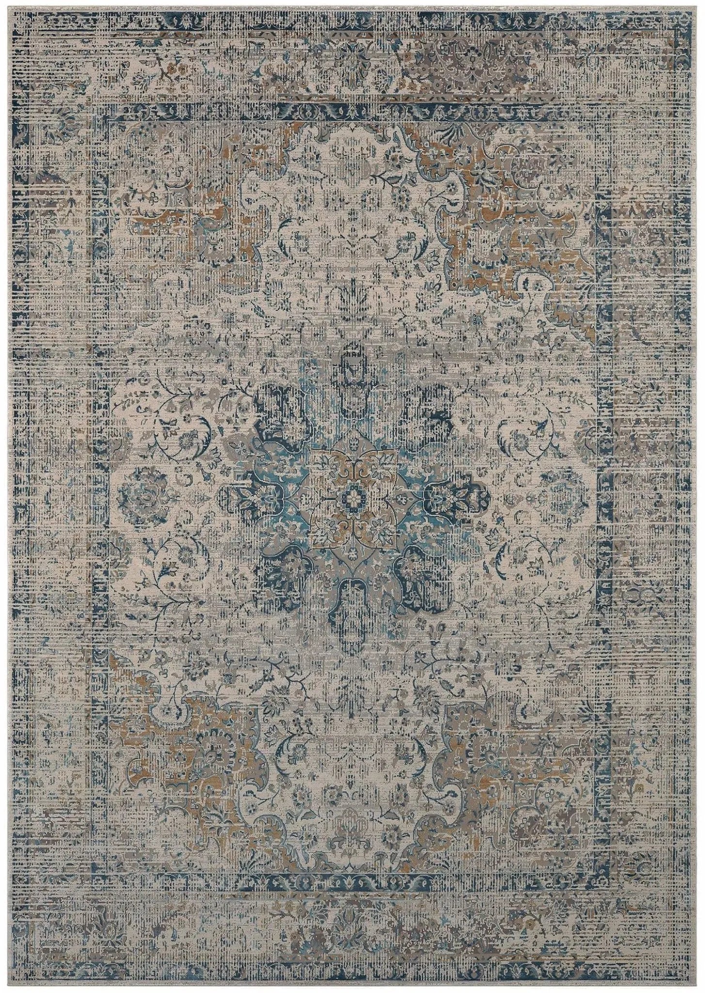 Tryst Dorset Blue RG075 103 Rug - Baconco