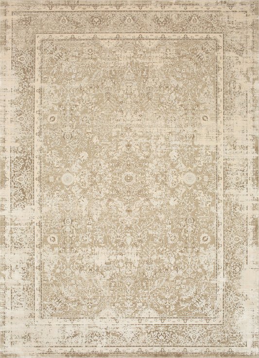 Tryst R1084 238 Vinci Cream Rug - Baconco