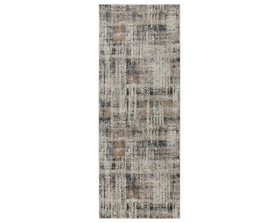 Tunderra TUN02 Grey/Brown Rug - Baconco