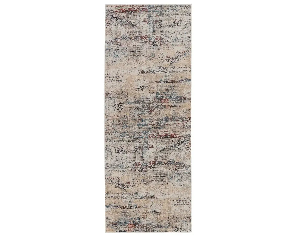 Tunderra TUN06 Red/Beige Rug - Baconco