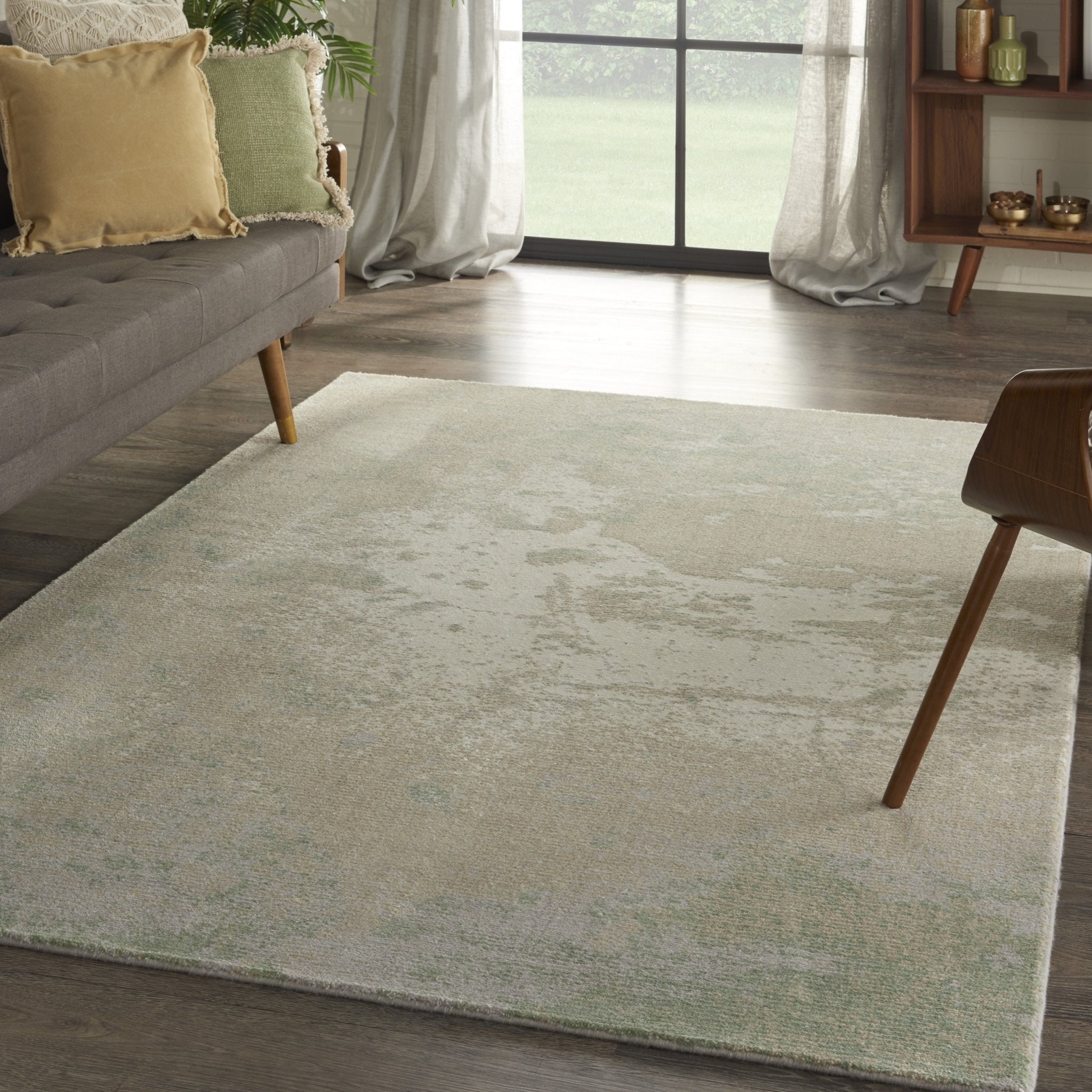 Twilight TWI06 Ivory Green Rug - Baconco