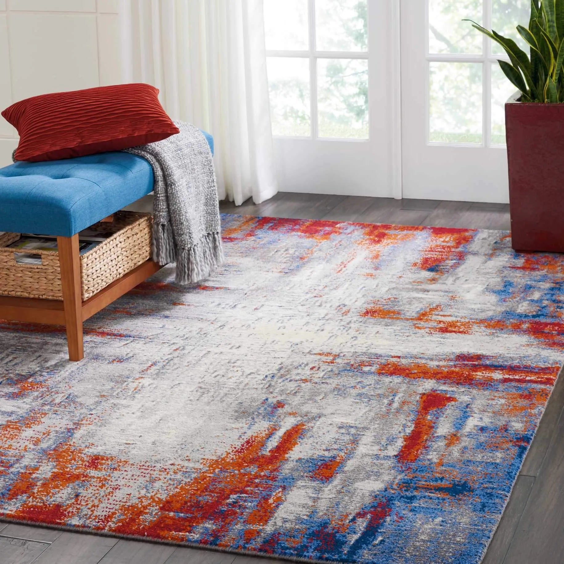 Twilight TWI26 Ivory/Multi Rug - Baconco