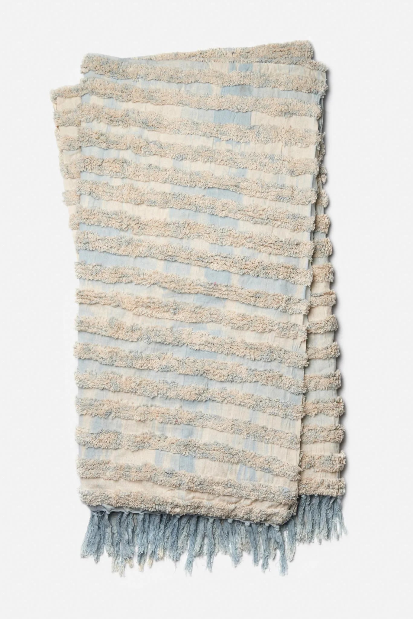 Tyra T0031 Lt. Blue Throw Blanket - Baconco