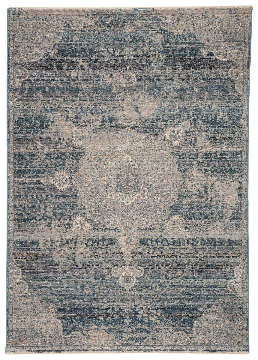 Valentia Vln04 Tolani Blue/Gray Rug - Baconco