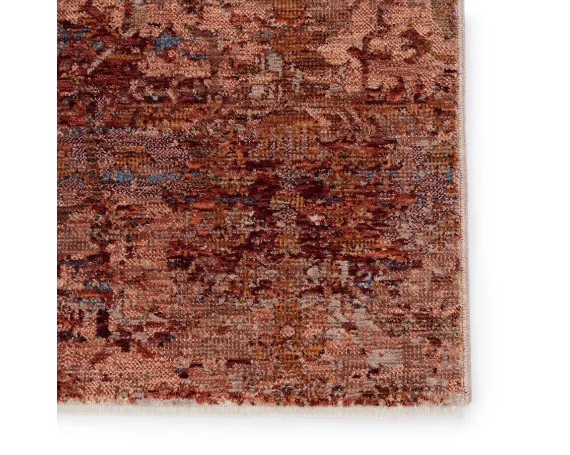 Valentia VLN14 Red/Gold Rug - Baconco