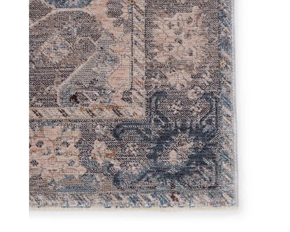 Valentia VLN21 Blue/Grey Rug - Baconco