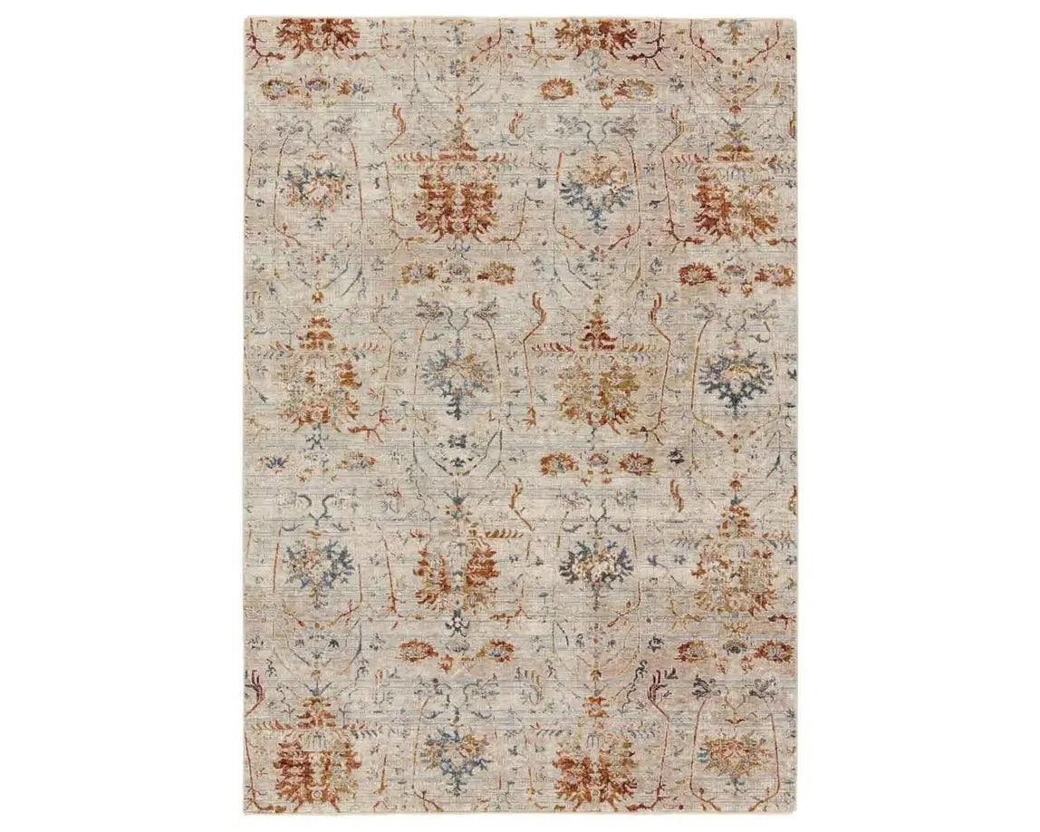 Valentia VLN23 Red/Gold Rug - Baconco