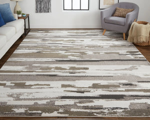 Vancouver VNR39FEF Brown/Ivory Rug - Baconco