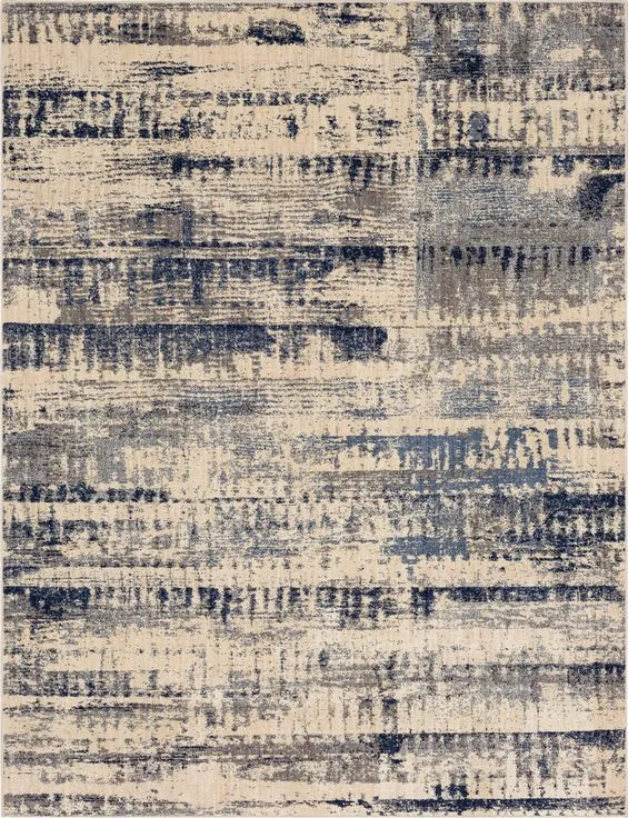 Vanguard 92363 50139 Ephemeral Ink Blue Rug - Baconco