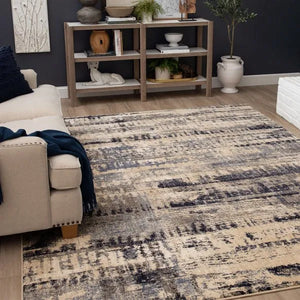 Vanguard 92363 50139 Ephemeral Ink Blue Rug - Baconco