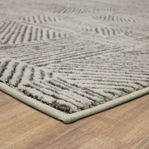 Vanguard 92365 4545 Minoan Frost Grey Rug - Baconco