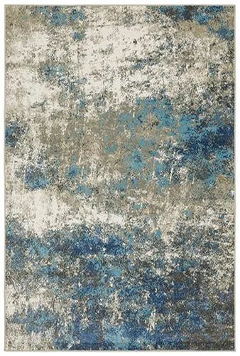 Venice 4332U Blue/Beige Rug - Baconco