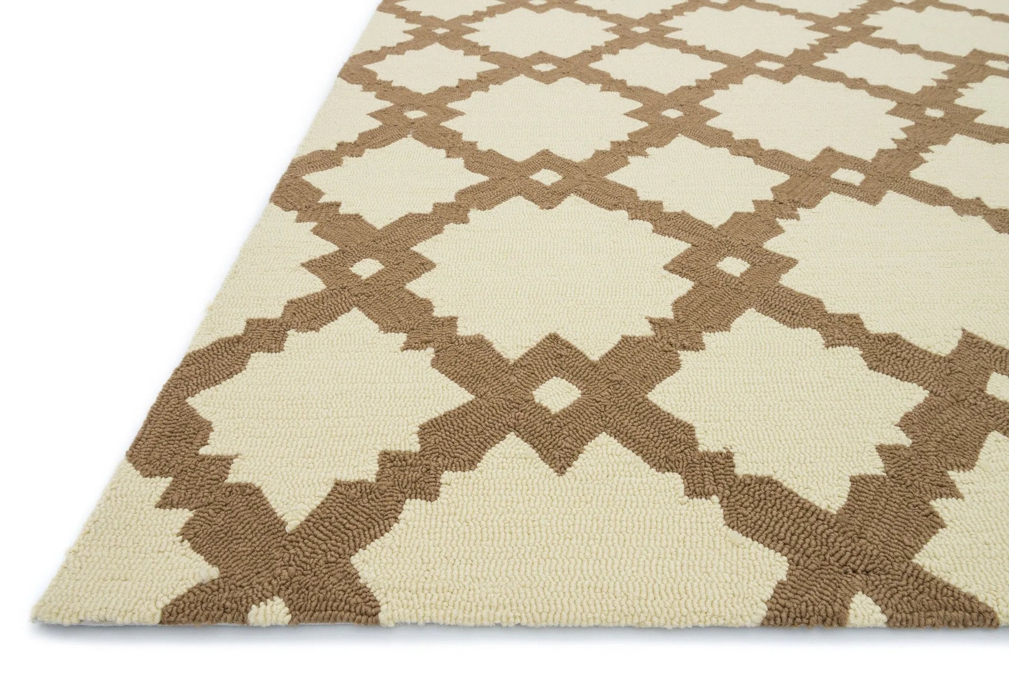 Venice Beach VB 14 Ivory / Taupe Rug - Baconco