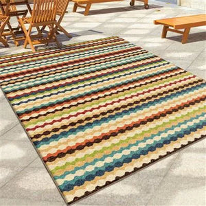 Veranda 2340 Connect The Dots Gemstone Rug - Baconco