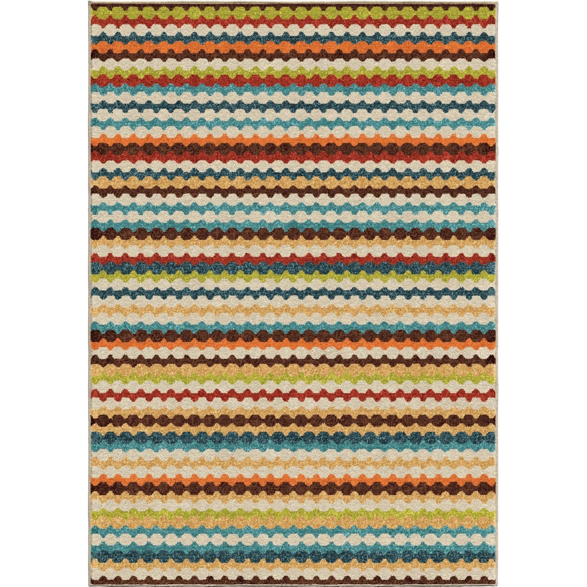 Veranda 2340 Connect The Dots Gemstone Rug - Baconco