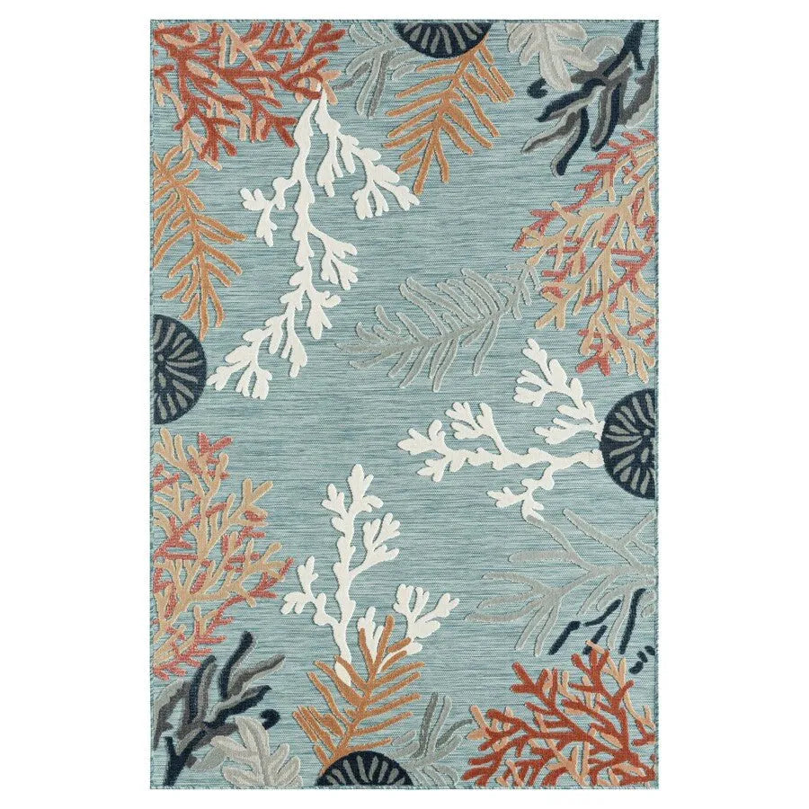 Veranda 82103AMT Aqua Multi Rug - Baconco